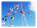 Флаг Черногории для яхты 30х40 см Флаг Черногории для парусной яхты