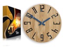 HODINY Drevený dub Slim_Wood_Granat ModernClock Kód výrobcu SlimWoodBlackDarkBlue