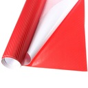 ФОЛЬГА ШПОН CARBON 3D CARBON RED 127 x 50см