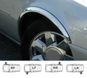 Накладки на колесные арки VOLVO V70 S70 ТЮНИНГ x4