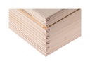 VRECKOVKA box na utierky OTVÁRANIE DREVA Materiál drevo