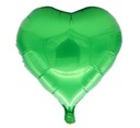 Balon foliowy serce 24 cm ZIELONY