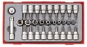 НАБОР ТОРЦЕВ TORX 1/4', 3/8', 30 ШТ. TENGTOOLS