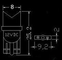 LED W5W T10 POSTOJOWKI W3W BLANCHE FROIDE 12V photo 4 - milautoparts-fr.ukrlive.com