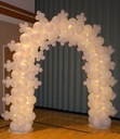 Белые свадебные шары 33см Высокое качество... 100 шт.