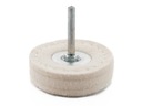 ДИСК ПОЛИРОВАЛЬНЫЙ ДИСК НА ХВОСТОВИКЕ 65x15 FELT PL