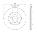 DISCS 1659 GT PADS CERAMIC OPEL ZAFIRA TOURER C 11R-19R FRONT 321MM photo 2 - milautoparts-fr.ukrlive.com