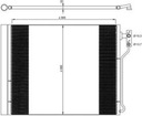 RADIATEUR CONDENSATEUR DU CLIMATISEUR BMW F10 F11 NRF photo 2 - milautoparts-fr.ukrlive.com