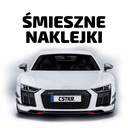 Забавные наклейки на машину разного дизайна, 20 шт.