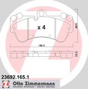 ZIMMERMANN PADS FRONT CAYENN 9PA TOUAREG I 330MM photo 2 - milautoparts-fr.ukrlive.com