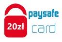 PaySafeCard 20 злотых PSC PIN-код Карта кошелька PSC