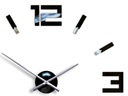 Veľké nástenné hodiny - Blink 75cn BLACK ModernClock Kód výrobcu zegar blink
