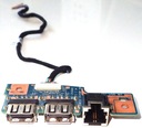 PACKARD BELL TJ61 TJ75 moduł USB LAN + taśma Komponenty modułu USB