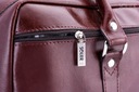 Pánska kožená taška na notebook 17&quot; SOLIER Model TORBA SL03 BROWN-MAROON