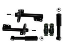 4x РЕЗИНОВЫЕ АМОРТИЗАТОРЫ P+T MERCEDES A-CLASS W168 97-