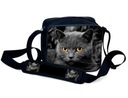 МИНИ-СУМКА CAT 29 BRITISH GREY FLUFFY