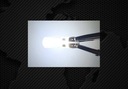 T10 2 x COB светодиодные лампы стояночного фонаря W5W, силиконовая лампа