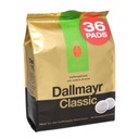 KÁVA DALLMAYR CLASSIC 36 pads DO SENSEO vrecká Počet kusov v balení 36 ks