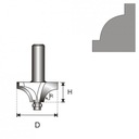 PRSTOVÁ FRÉZA 8mm T6D22,5H9R4 76mm DEDRA EAN (GTIN) 5902628070234