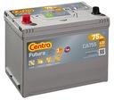 BATTERY CENTRA FUTURA 75 AH, 630A, CA755 photo 2 - milautoparts-fr.ukrlive.com