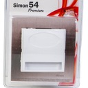 SIMON 54 svietidlo LED schodiskové svietidlo biela 230V Menovitý výkon 1.1 W