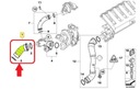 TUBE JUNCTION PIPE TURBO RADIATOR BMW 5 E60 E61 535D photo 7 - milautoparts-fr.ukrlive.com