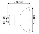 Žiarovka GU10 7W LED SMD 600lm NW NEBLIKÁ CCD Kód výrobcu 31