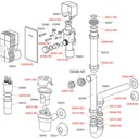 Sifón Alcaplast 32 mm Druh Iné