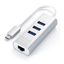 Satechi Aluminium Hub 2in1 - hliníkový Hub pre notebooky a počítače Kód výrobcu ST-TC2N1USB31AS