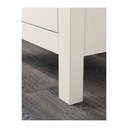 KOMODA BIELA NOČNÁ SKRINKA IKEA HEMNES 54 x 38 x 66cm Farba nábytku biela