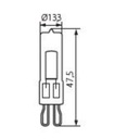 Kanlux Žiarovka G9 GLASS LED2W-CW model: 26631 Minimálny počet cyklov zapnutia/vypnutia 15000