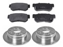 DISQUES + SABOTS DE FREIN DE FREIN ARRIÈRE HYUNDAI SONATA 2006-2007 NF photo 1 - milautoparts-fr.ukrlive.com