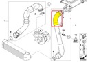 TUBE JUNCTION PIPE INTERKULERA BMW 7 E65 730D 11617797708 photo 5 - milautoparts-fr.ukrlive.com