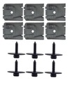 MERCEDES E CLASS W210 W211 SET CLAMP CAPS photo 1 - milautoparts-fr.ukrlive.com