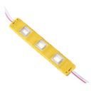 5XMODUŁ LED 3diodowy SMD5630 odlewany 1WŻÓŁTY 5730