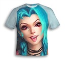 TRIČKO FULL PRINT T-shirt MANGA S MLÁDEŽ 3D Značka iná