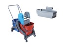 Zestaw wózek do sprzątania 2x20l + koszyk EAN (GTIN) 8596321009188