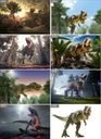 PLAGÁT POSTER DINOSAUR DINOSAURY 70x50 VYBERTE SI Výška produktu 50 cm