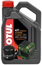 MOTUL 7100 4T Ester 10W40 MA2 4L + Фильтр