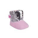 ДЕТСКИЕ СУМКИ С ПАЙЕТКАМИ СЕРЫЕ/РОЗОВЫЕ ЙО! Р.6-12 М