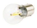 P21W LED COB 2W 12V 24V СТЕКЛЯННАЯ НИТЬ B. ТЕПЛАЯ