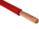 Jednožilový kábel 1,0mm2 (červený)