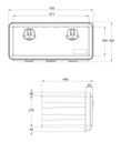 BLOC INSTRUMENTALE DAKEN JUST 750 (750X350X450) photo 3 - milautoparts-fr.ukrlive.com