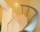 Kučeravé schody BARDA model AGA 120x70-80 12 el. Maximálna vzdialenosť od podlahy po strop 299 cm