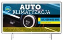 Сплошной рекламный баннер 3х1м Авто Кондиционер