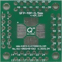 QFP48,LQFP48,TQFP48 0,50 мм на 4xIDC2x6