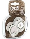 LOVI BUDDY BEAR успокаивающая соска 3-6 месяцев 2 шт.