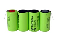 Аккумуляторная батарея пакет SC 2200mAh 2.2 Ah GP 4.8 V