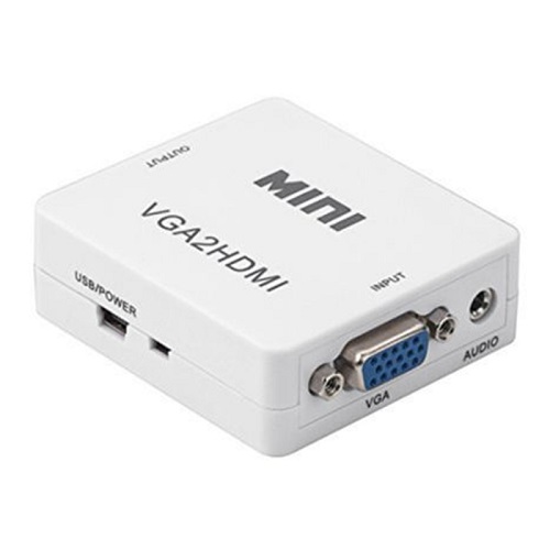 Adapter Konwerter Audio Vga Do Hdmi Full Hd Mini Adapter Konwerter Audio Vga Do Hdmi Full Hd Mini