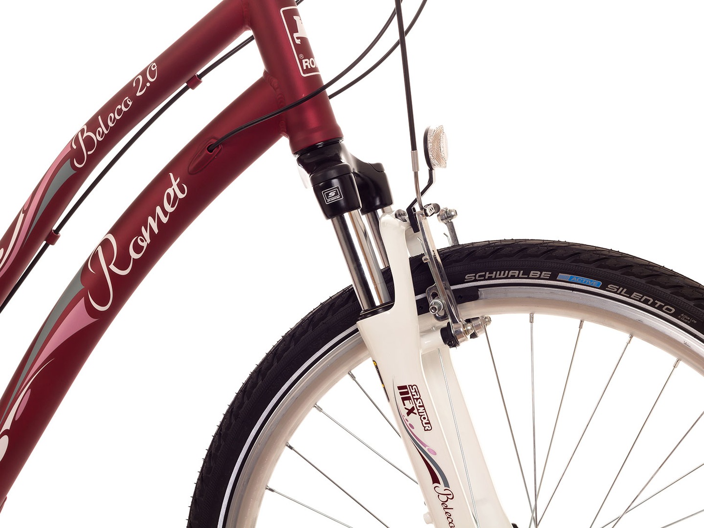 Rower Miejski Romet Belleco 2 Brązowy16"